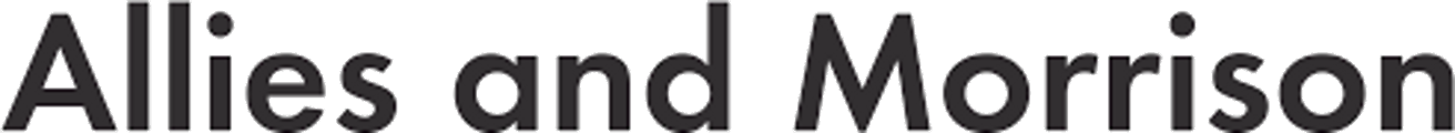 Allies & Morrison logo. Architectural CGI client of RE FRSH