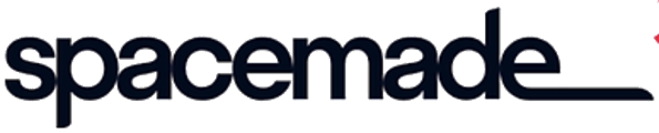 Spacemade logo. Flex workspace CGI client of RE FRSH