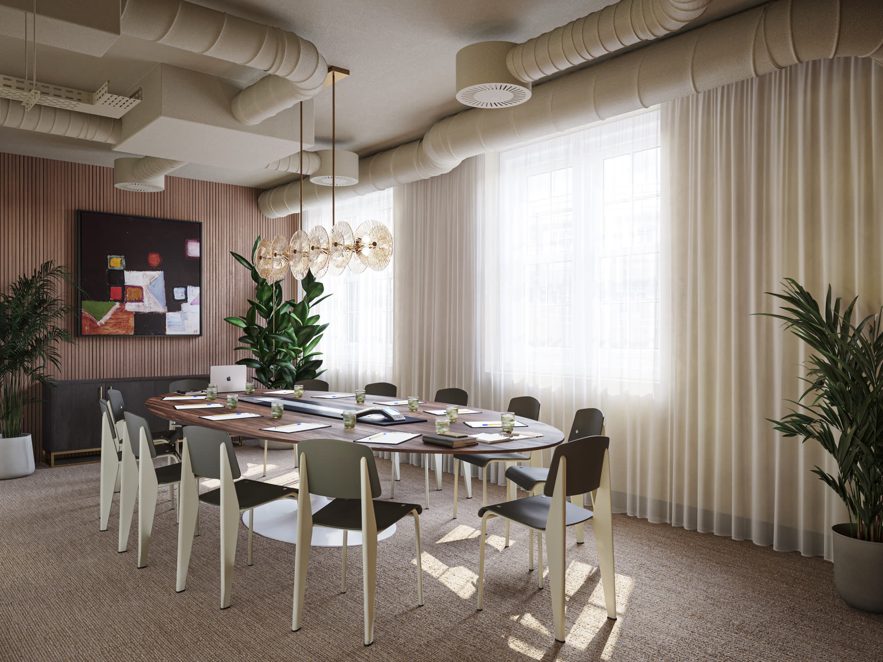 88 Kingsway second floor meeting room CGI