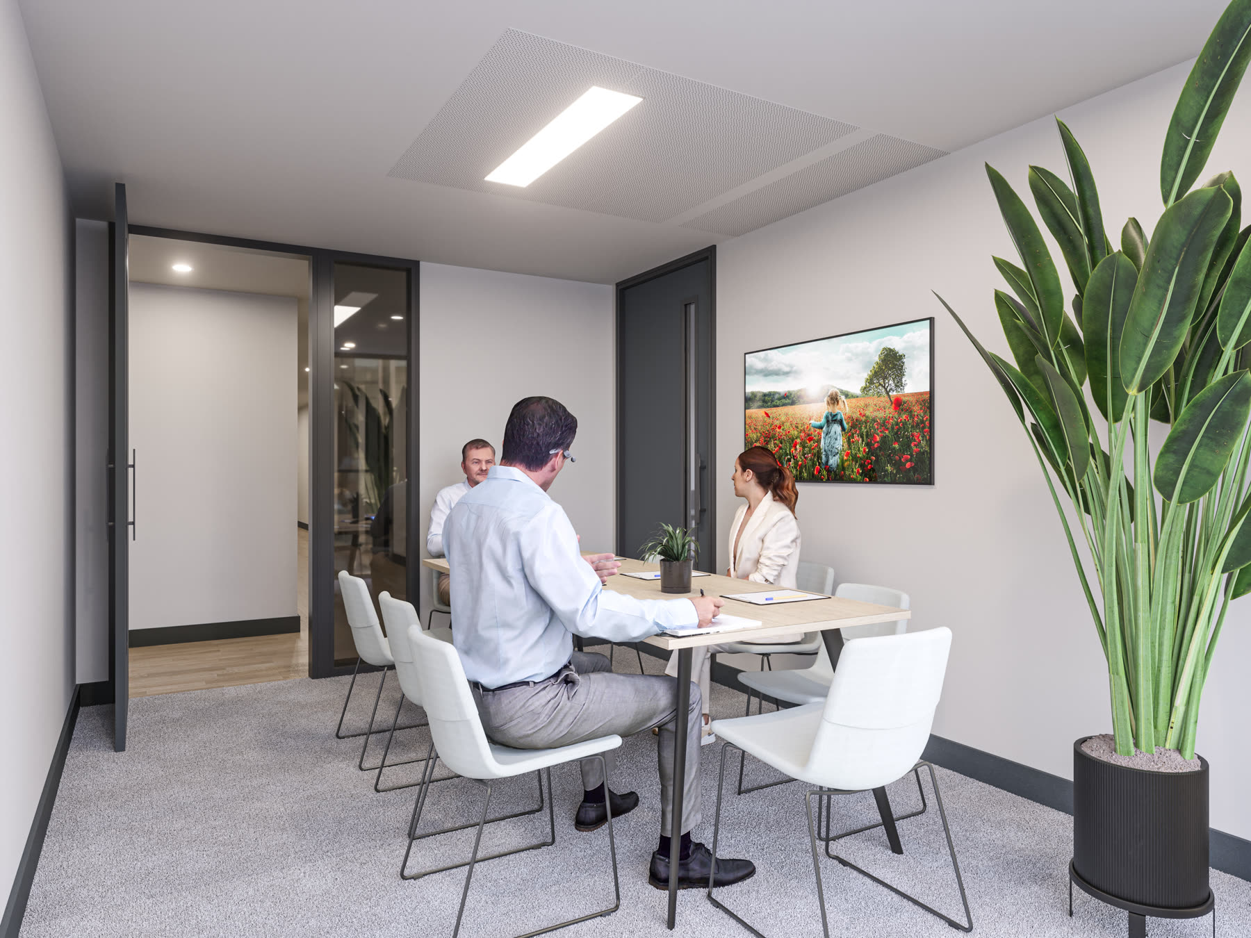 99 Bishopsgate meeting room, second angle