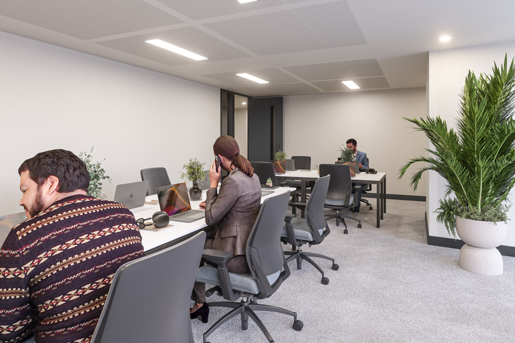99 Bishopsgate Cat A office space CGI