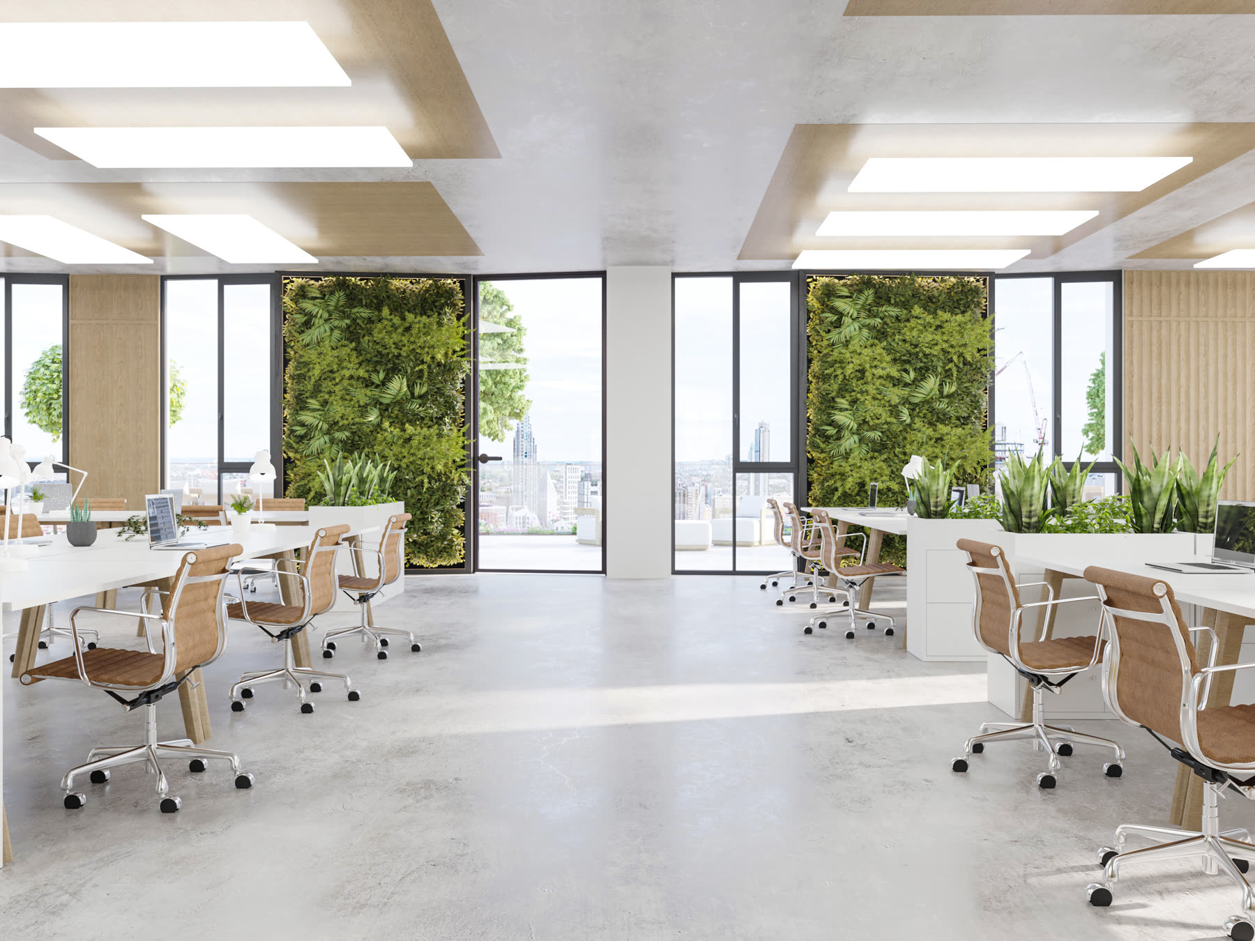 Edge Shoreditch reception CGI