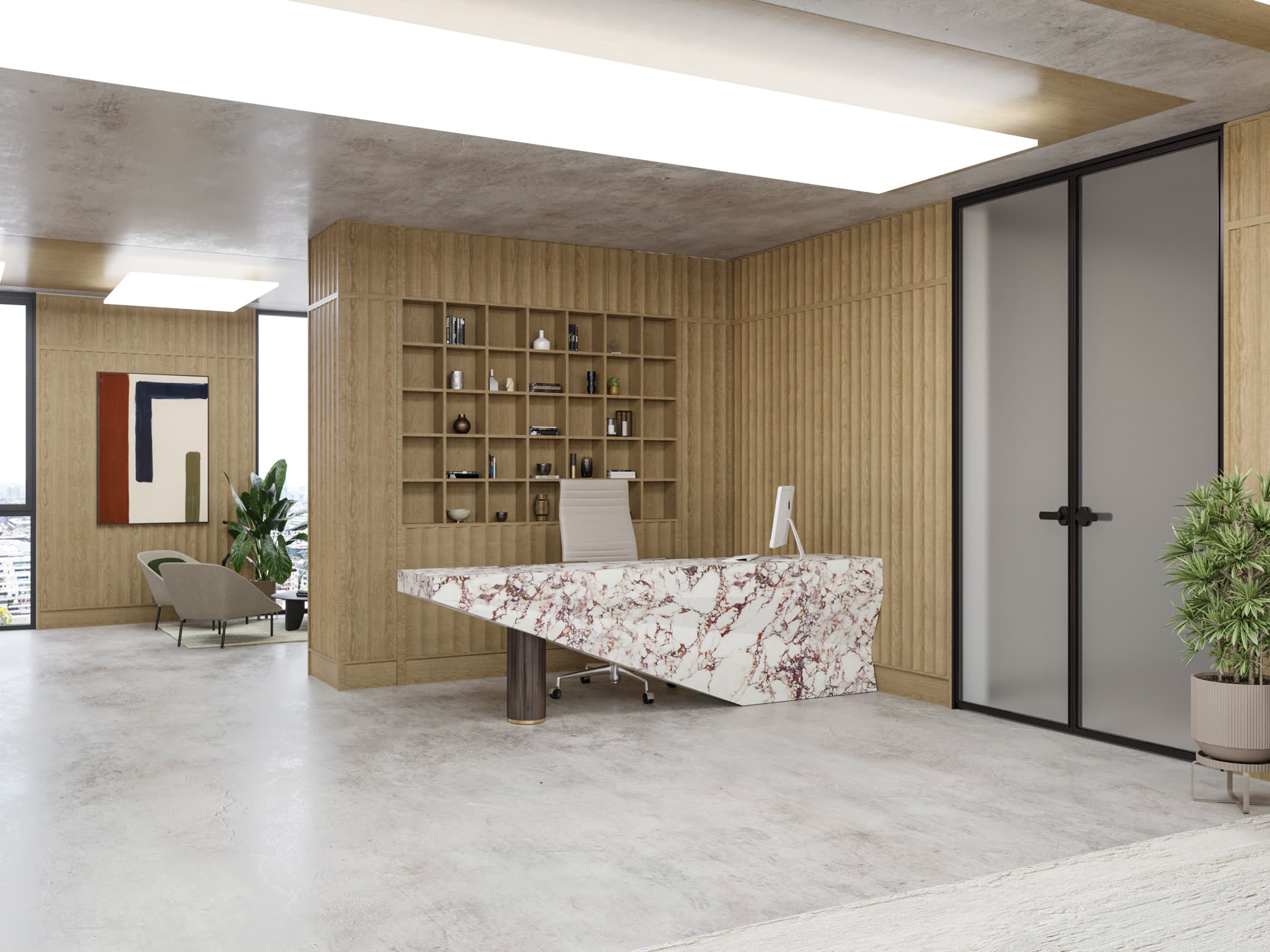 Edge Shoreditch meeting room CGI