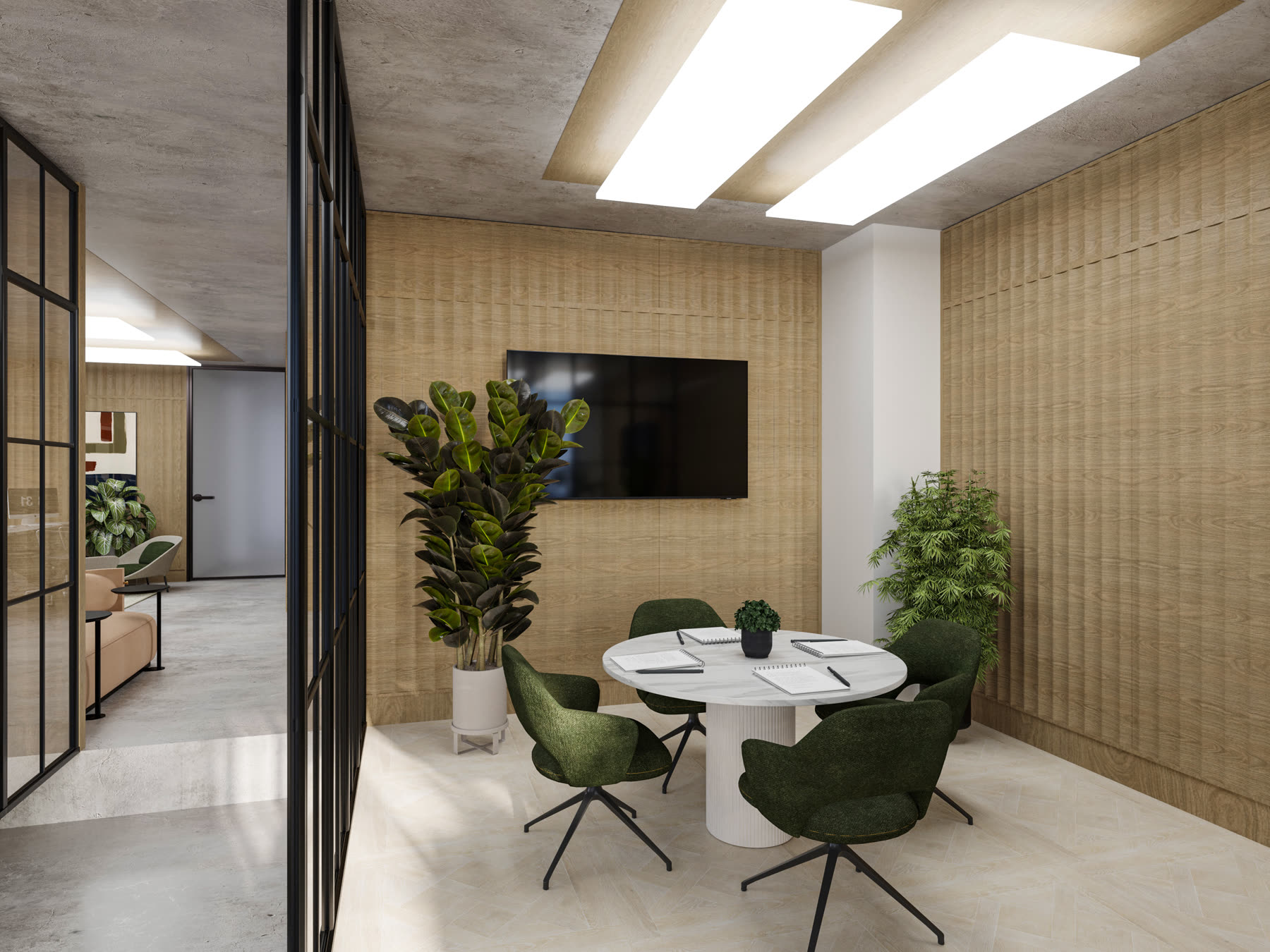 Edge Shoreditch breakout sitting area, second