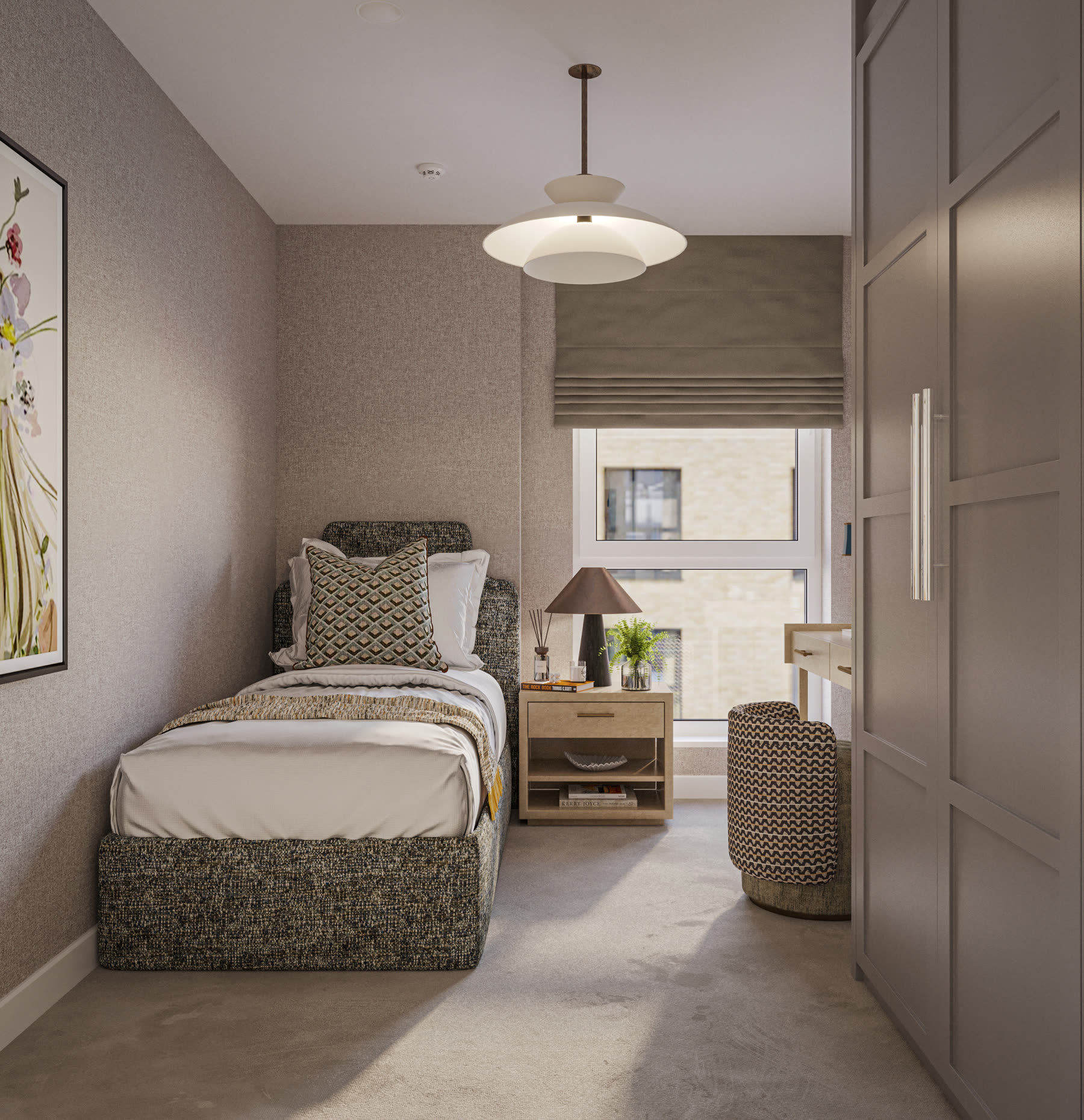 Hendon Waterside, bedroom 3