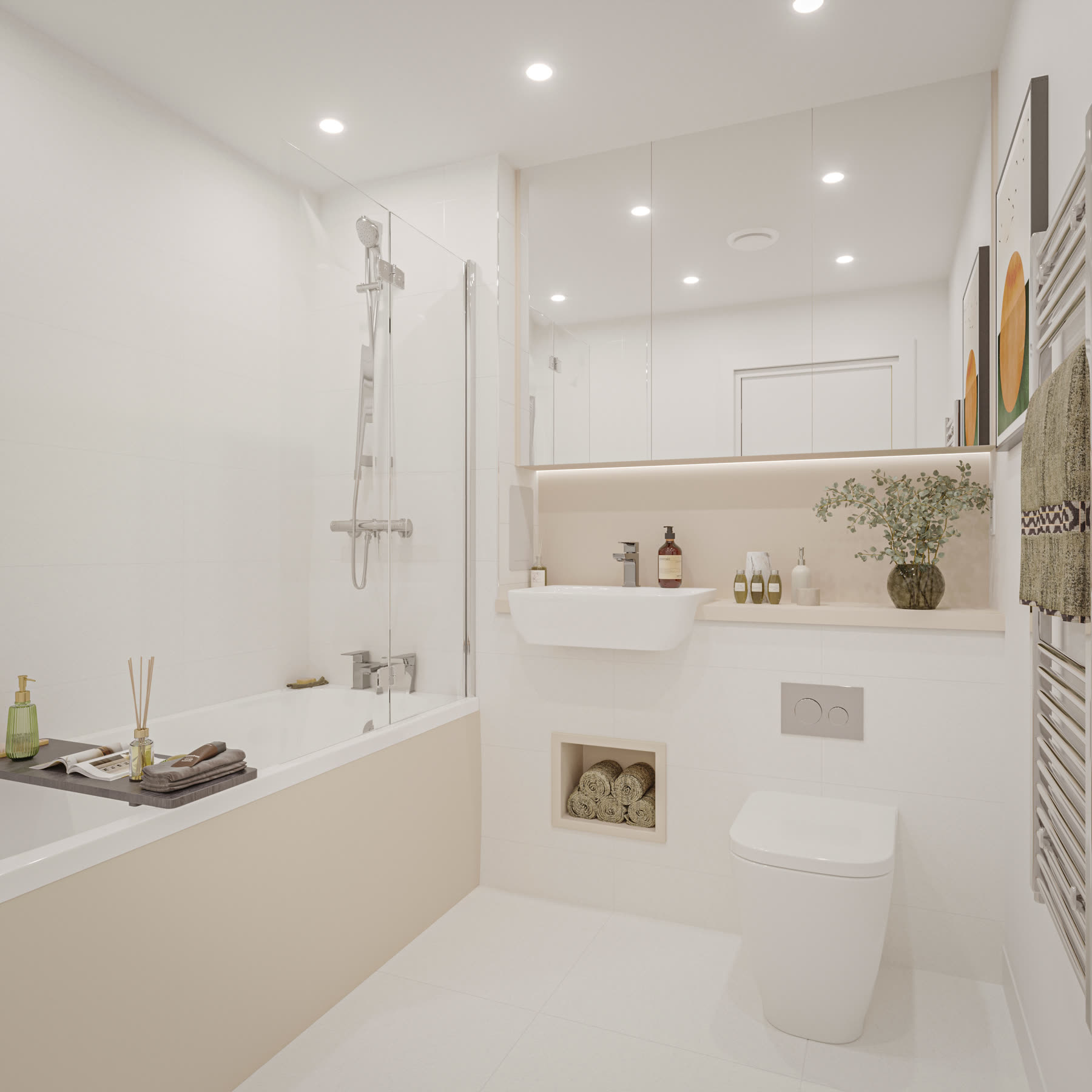 Hendon Waterside, bathroom