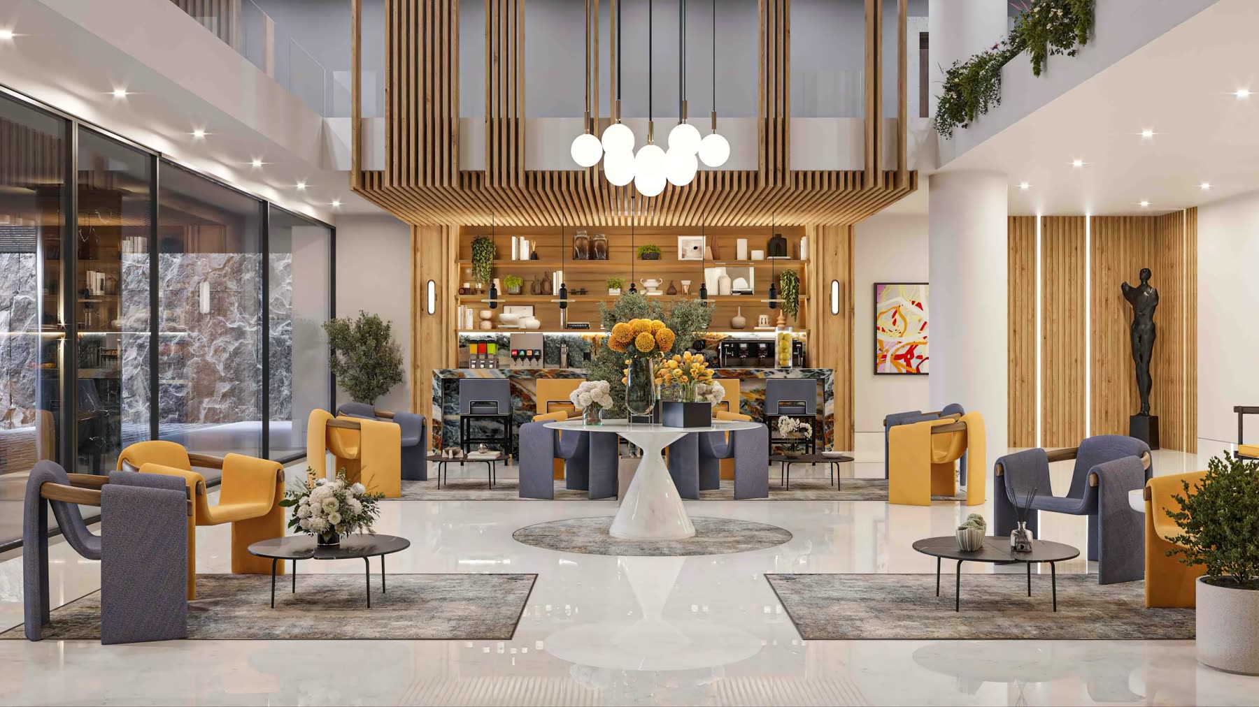 Hotel Indigo St Kitts, lobby