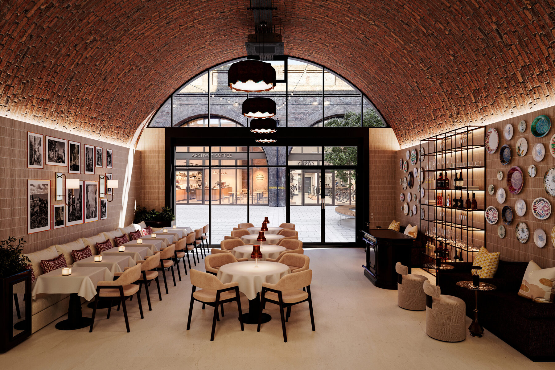 Kilburn Mews restaurant Cat B empty