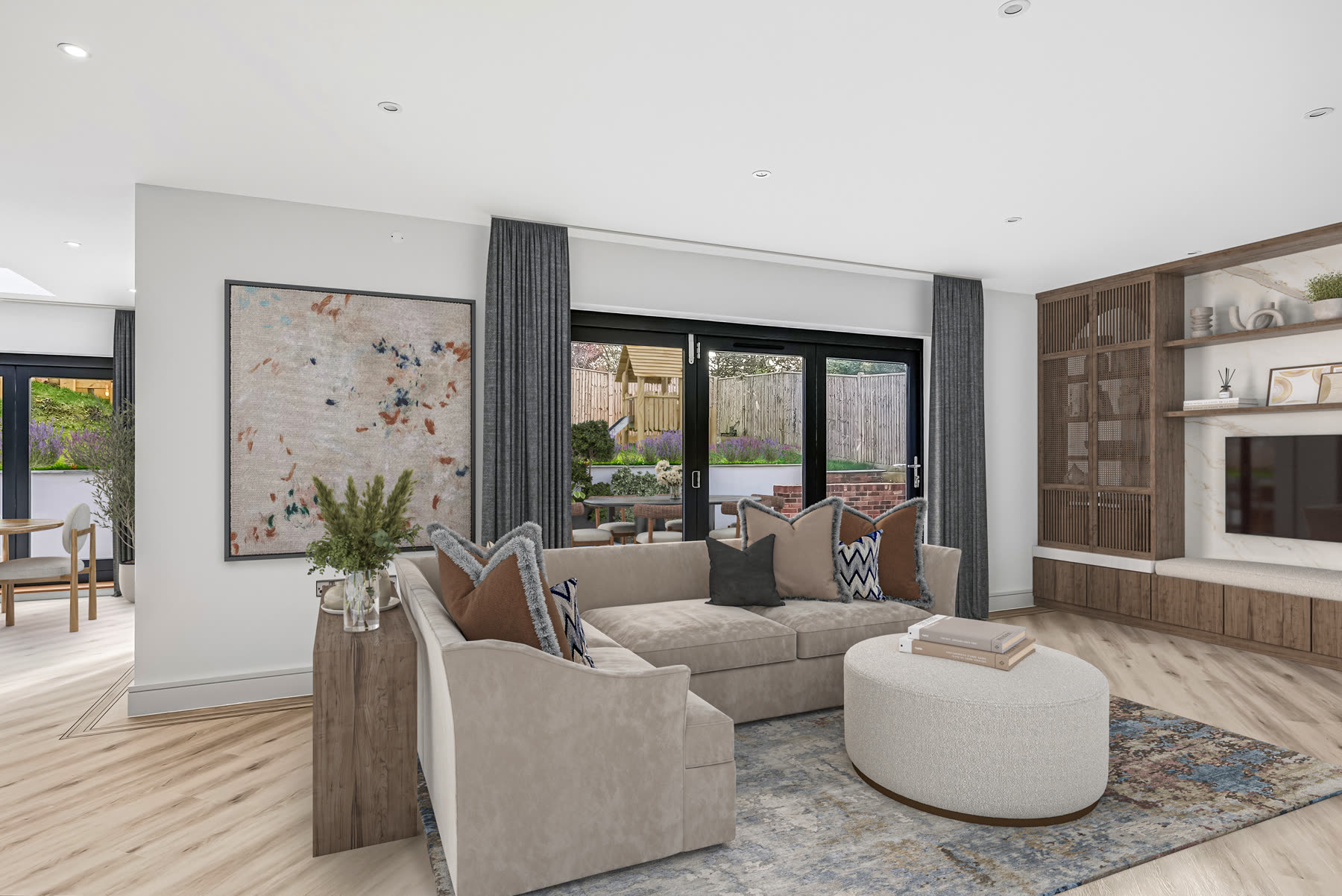 Rockfield Road, living room