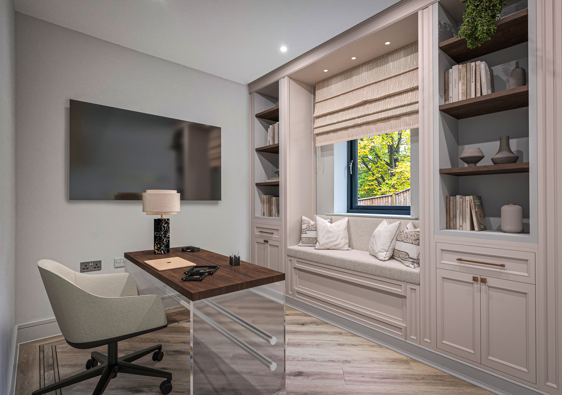 Rockfield Road, House 2 study