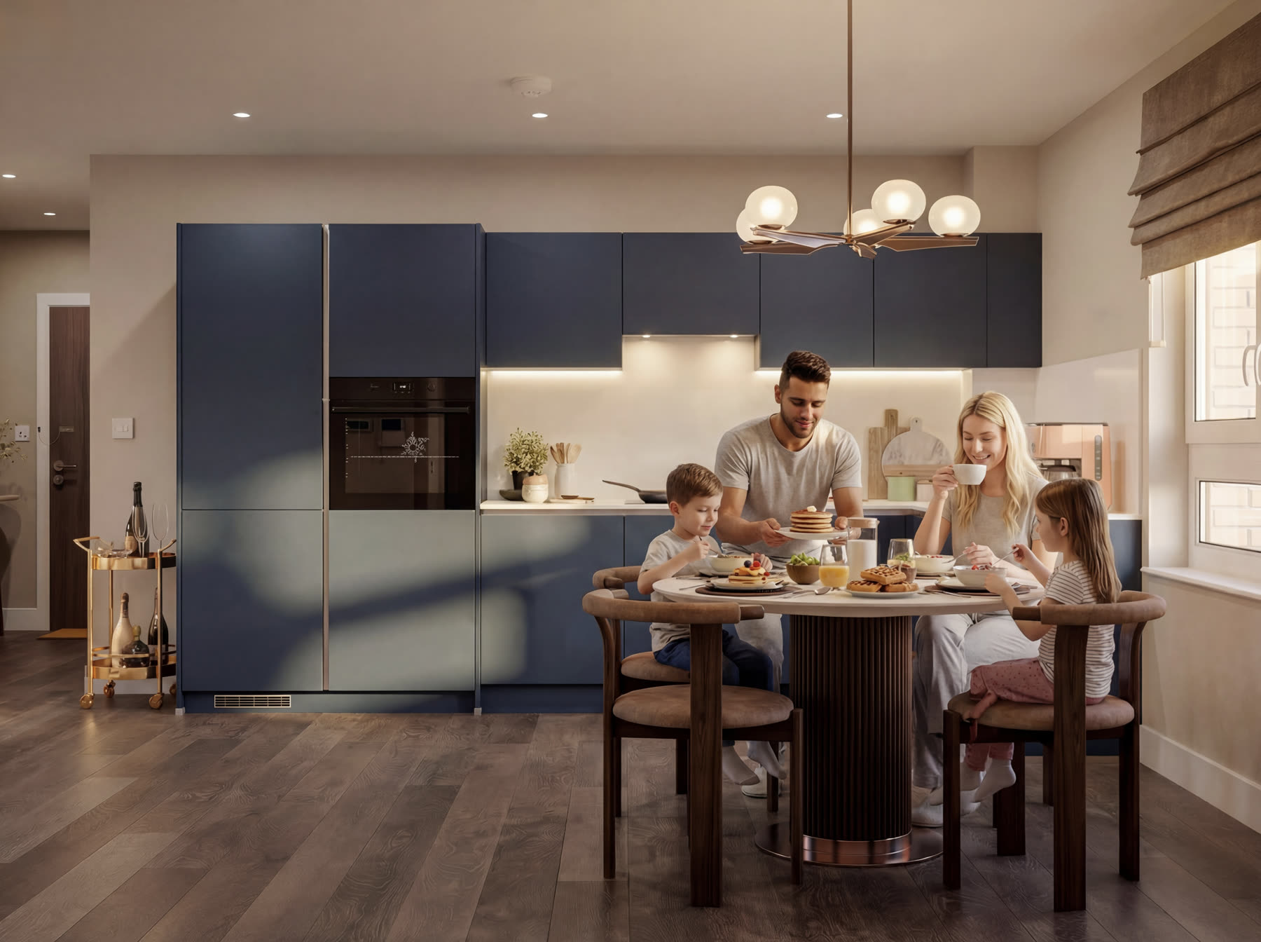 Royal Gateway, kitchen alternative angle