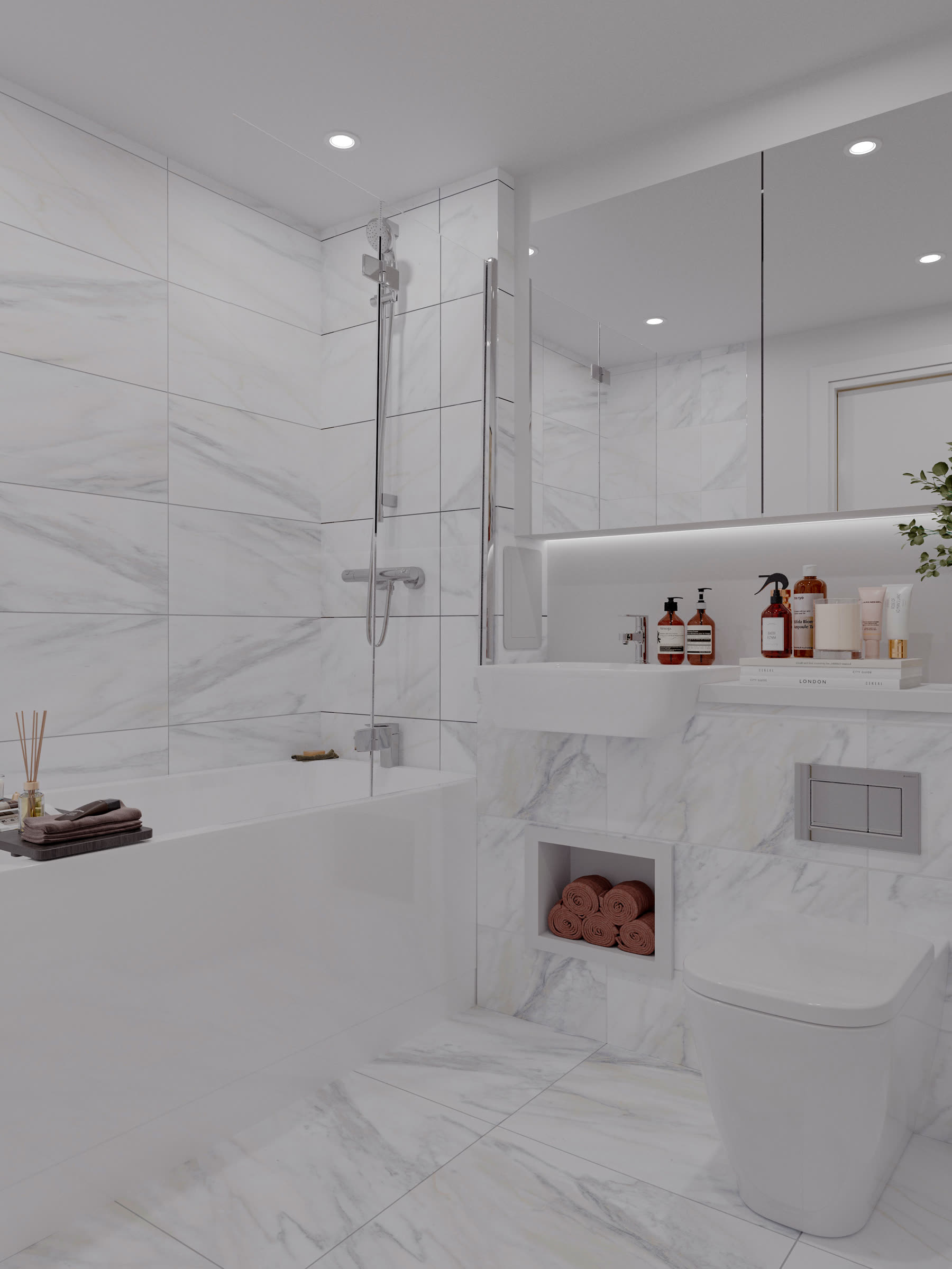 Royal Gateway, bathroom