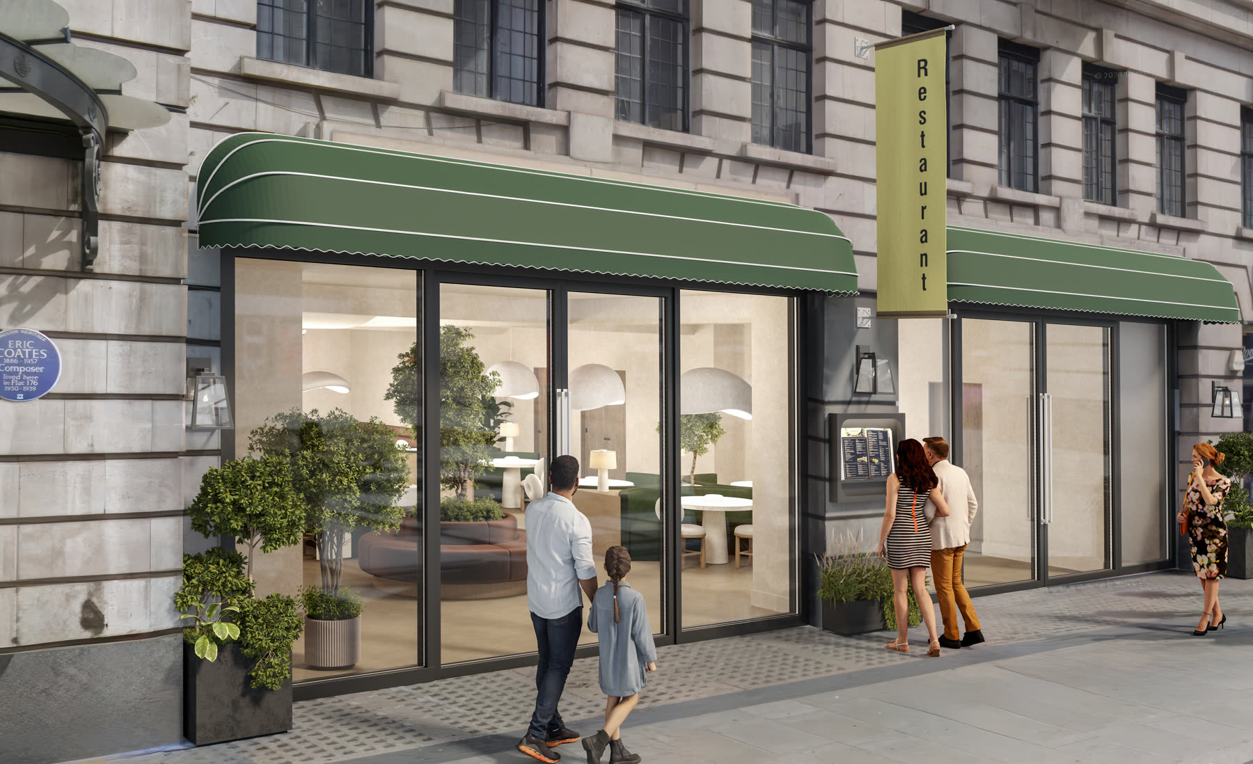 Exterior virtual staging CGI