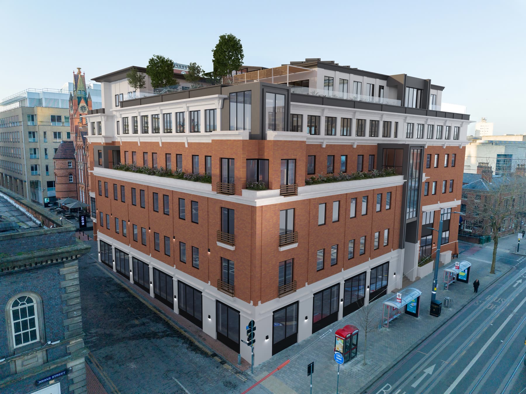 Exterior virtual staging variant