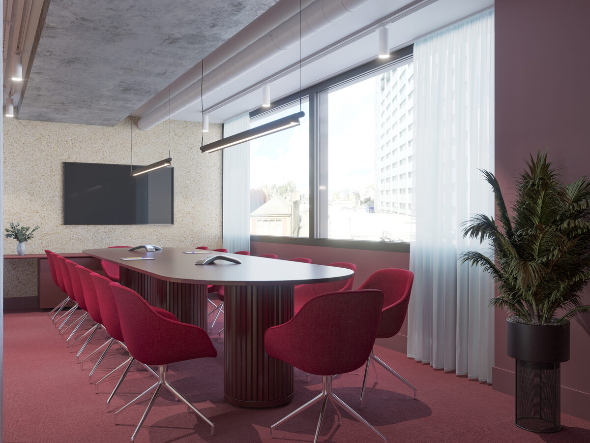 The Place boardroom CGI