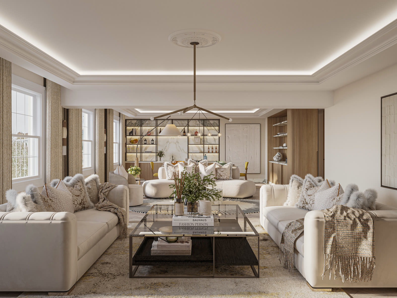 Grosvenor Square apartment, second angle